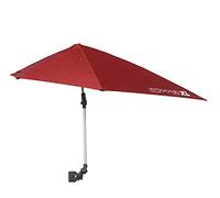 Sport-Brella Versa-Brella - Paraguas ajustable SPF 50+ con abrazadera universal, XL, rojo ladrillo refractario