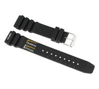 Sport Buceo Reloj de Pulsera Silicona Negro 20mm