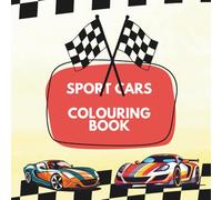 Sport cars coloring book