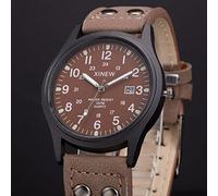 Sport Classic Gmdb800 - Reloj de cuarzo para hombre con correa de piel y fecha, café, talla única