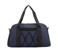 Sport Gym Bag Fitness Travel Shoulder Bags Crossbody Training School Bags Traveling Duffel For Men Women Carry On Weekender Bag(Deep Blue)
