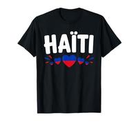 Sport Haïtien Foot Equipe Simple Amour Supporter Haïti Camiseta