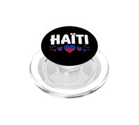 Sport Haïtien Foot Equipe Simple Amour Supporter Haïti PopSockets PopGrip para MagSafe