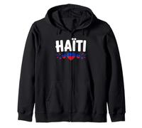 Sport Haïtien Foot Equipe Simple Amour Supporter Haïti Sudadera con Capucha