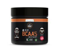 SPORT LIVE BCAAS + GLUTAMINA by DRASANVI - Leucina + Isoleucina + Valina - VEGANO - SIN GLUTEN - Sabor SANDÍA- 275g