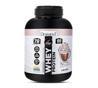 SPORT LIVE Concentrado de proteinas de suero de leche | Whey Protein en polvo con L-Glutamina y L-Leucina | Ayuda a aumentar tu masa muscular | Mejora tus batidos |Capuchino | 2 KG