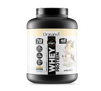 SPORT LIVE Concentrado de proteinas de suero de leche | Whey Protein en polvo con L-Glutamina y L-Leucina | Ayuda a aumentar tu masa muscular | Mejora tus batidos |Chocolate Blanco | 1,45 KG