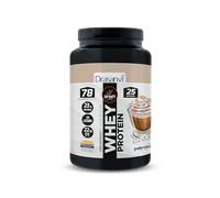 SPORT LIVE Concentrado de proteinas de suero de leche | Whey Protein en polvo con L-Glutamina y L-Leucina | Ayuda a aumentar tu masa muscular | Mejora tus batidos |Capuchino | 750 GR