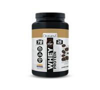 SPORT LIVE Concentrado de proteinas de suero de leche | Whey Protein en polvo con L-Glutamina y L-Leucina | Ayuda a aumentar tu masa muscular | Mejora tus batidos |Cookies&Cream | 750 GR