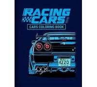 Sport racing cars coloring book :Speed Demons: Adult Coloring Book of Wild Racing Cars