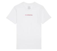 Sport Relief It's Coming Home T-Shirt Support of in White Camiseta, Blanco, 54 Unisex Adulto
