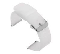 Sport Silicone Strap Strap Wnist Bracelet Fit For Samsung Fit for Galaxy Fit for Active 2 Fit for Huawei GT 2E Fit For Quartz Fit For Business Watch 14 16 18 20 mm 22 mm 24 mm de 24 mm(Half transparen