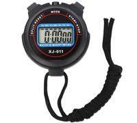 Sport Stop Watch - Digital Lap Timer, Waterproof Training Clock, Professional Swimming Interval Counter | Athletics Coaches Memory Recall Device, Handheld Fitness Beepar for Running Cycling Timing