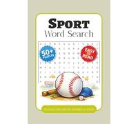 Sport Word Search Puzzle Book: Word Searches with Easy-to-Read Print about Athletes, Competitions, Team Sports, and More | 6 x 9 Inches, 110 Pages | ... Gift for Vacations, Holidays, and Free Time