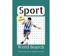 Sport Word Search Puzzle Book: Word Searches with Easy to Read Print about Sport, Motorsport, Soccer and More / 6x9 inches / 110 Pages / 50+ Puzzles. Gift for Vacations, Holiday and Free Time