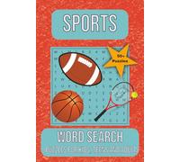 Sport Word Search Puzzle Book: Word Searches with Easy to Read Print about Sports, Athletics, Games and More | 6x9 inches, 110 pages | 50+ Puzzles ... Gift for Vacations, Holidays and Leisure
