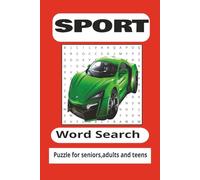Sport Word Search Puzzle: Word search easy to read, Summer word puzzles, Physical education ,A Sport themed Word Find puzzle for adults, seniors and teens.