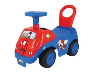 Sport1 Camioneta Spidey. Camioneta de Juguete de Spidey para niños. Coche para Montar niño 1 año-3 años. Primeros Pasos con Volante para niños. Antivuelco. Primer Coche.