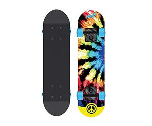 Sport1 - Monopatín Hippy/Tabla de Madera 70,5 cm/Carga máxima 50 kg.