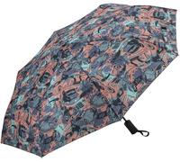Sportandem Paraguas Plegable Compacto Antiviento Estampado Floral con 8 Paneles y Apertura Automática, 97 cm, Mango Cilíndrico, Paraguas de Viaje (CARS)