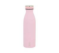 Sportandem Tandem Botella Térmica 500ml Rosa Nude, Acero Inoxidable Sin BPA, Doble Pared Antigoteo, Unisex