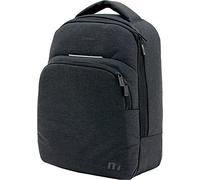 Sportandem Tandem Mochila City JC Lisboa, 14L, Escolar y Juvenil, Poliéster, 2 Compartimentos con Cremallera, Bolsillo para Portátil, Tirantes Ergonómicos, Bolsillos Laterales para Botella, Negro