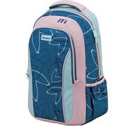 Sportandem Tandem mochila escolar con compartimento para portátil y bolsillo para botella, 27 L, azul marino, modelo HG