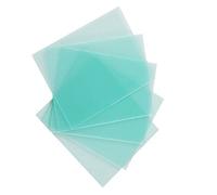 SPORTARC 10 lentes de casco de soldadura, 110 x 90 mm, placa protectora transparente de plástico resistente a altas temperaturas, lente de repuesto de repuesto para soldar la lámina protectora