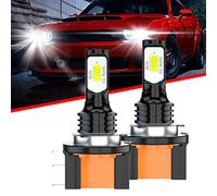 SPORTARC 2 bombillas LED para faros delanteros Me-rce-des CLA250 CLA45 para AMG 2014-2016 H15 Kit de faros LED de haz alto