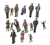 SPORTARC 50 modelos de plástico a escala 1:32 personas sentadas de pie figuras de plástico calibre 1