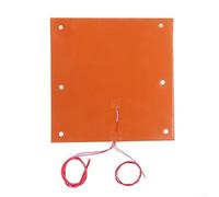 SPORTARC Almohadilla calefactora de silicona, 500 x 500 mm, 220 V, 1400 W, almohadilla de silicona para calefacción de cama con impresora