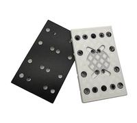 SPORTARC Almohadilla de lijado de 130 x 80 mm, 12 agujeros de gancho y bucle de repuesto para Festool RTS 400 REQ