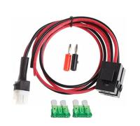 SPORTARC Cable de alimentación CC de 6 pines, cable de radio de 30 amperios, cable de 16 AWG, fusionado para Kenwood TS-50s TS-60s TS-440 TS-450, ICOM IC-706 IC-718