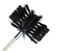 SPORTARC Cepillo para deshollinador de 100/150 mm, cepillo de limpieza, herramienta de barrido de canal seco, cabezal de cerdas de nailon para secadoras, rejillas de ventilación