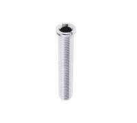SPORTARC Colador de fregadero, conector de residuos, tornillo de latón, perno roscado de 90 mm, cabeza ranurada para una fácil fijación, pieza de reparación de drenaje de baño de cocina