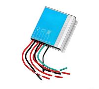 SPORTARC Controladores MPPT Controlador solar Controlador de carga 12V 10A con MPPT con pantalla LCD para farolas