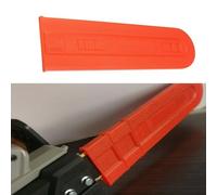SPORTARC Cubierta para barra de motosierra, vaina de motosierra, protector de 16 pulgadas, funda protectora para cuchilla, prevención de óxido y arañazos, funda de plástico naranja para sierras de 16