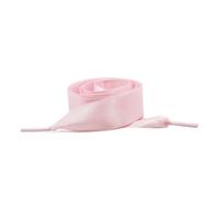 SPORTARC Elegantes cordones anchos y planos de satén de 120 cm de longitud, perfectos para cualquier zapato, Pink, 120