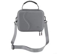 SPORTARC Estuche de viaje de piel sintética, caja de almacenamiento de PU de mano estabilizador de cardán para Osmo Mobile 7 Pro/7P - 215 x 190 x 70 mm, color gris, como lo muestra la imagen