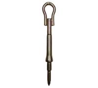 SPORTARC Gancho de remolque, gancho de recuperación, anillo de remolque de metal, dorado, resistente al desgaste, instalación rápida, para 207 208 3008 301 407 Partner RCZ