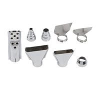 SPORTARC Juego de boquillas de aire caliente, accesorios de calor, boquillas de acero inoxidable para calefacción, kit de 8 piezas para manualidades, encerado, soldadura de plástico y reparaciones de