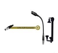 SPORTARC Juego de clips para micrófono de violín con clip para inalámbrico Audio, fácil instalación (D)