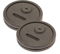 SPORTARC Paquete de 2 Termómetro y ojal de sonda para parrillas - Compatible con cocinas Weber Smokey Mountain y más - Compare con el reemplazo 85037