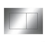 SPORTARC Placa de descarga dual para Geberit Sigma30 Dual Flush Plate 115.883.JQ.1/115.883.16.1/115.883.JT.1 para placa de descarga dual TECE 9240401 9240407 9240417 (cromo (9240401) ))