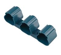 SPORTARC Soporte de batería para Bosch 10,8 V 12 V, soporte de montaje en pared, organizador de estante de almacenamiento, soporte rojo y azul con tornillos, accesorio para herramientas de taller