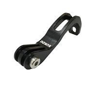 SPORTARC Soporte de luz de ciclismo, soporte de linterna de bicicleta, soporte de luz de lámpara de bicicleta para GoP-ros para Cateye para bicicleta Brompton, color negro