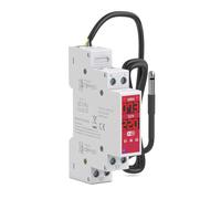 SPORTARC Termostato inteligente, controlador de temperatura WiFi, estadística digital DIN Rail con sonda para la aplicación Tuya Smart Life, monitor de humedad