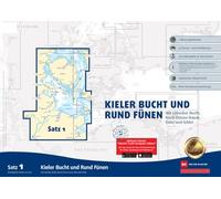 Sportbootkarten Satz 1: Kieler Bucht und Rund Fünen (Ausgabe 2026): Mit Lübecker Bucht, Nord-Ostsee-Kanal, Eider und Schlei
