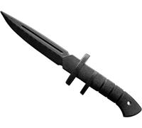 Sportech Italia - Cuchillo de entrenamiento de defensa personal, daga de entrenamiento de goma, autodefensa, Krav Maga, defensa personal, entrenamiento de artes marciales, arma falsa