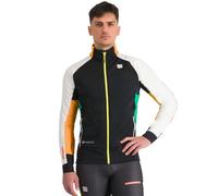 SPORTFUL Apex Jacket - Hombre - Negro / Blanco / Amarillo - talla L- modelo 2025